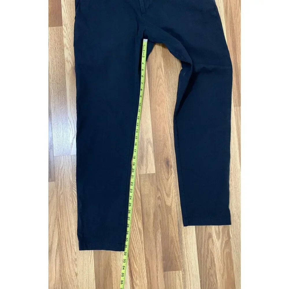 Lululemon Commission Pants Mens 36x31.5 Navy Blue Warpstreme Stretch ABC Chino